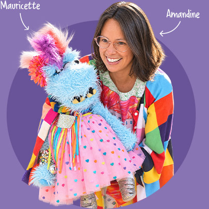 Mauricette et Amandine